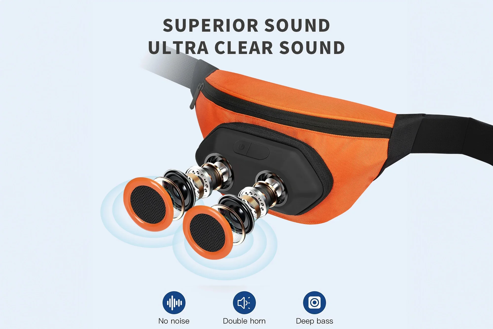 Fanny Pack with Bluetooth Speaker - Image 5