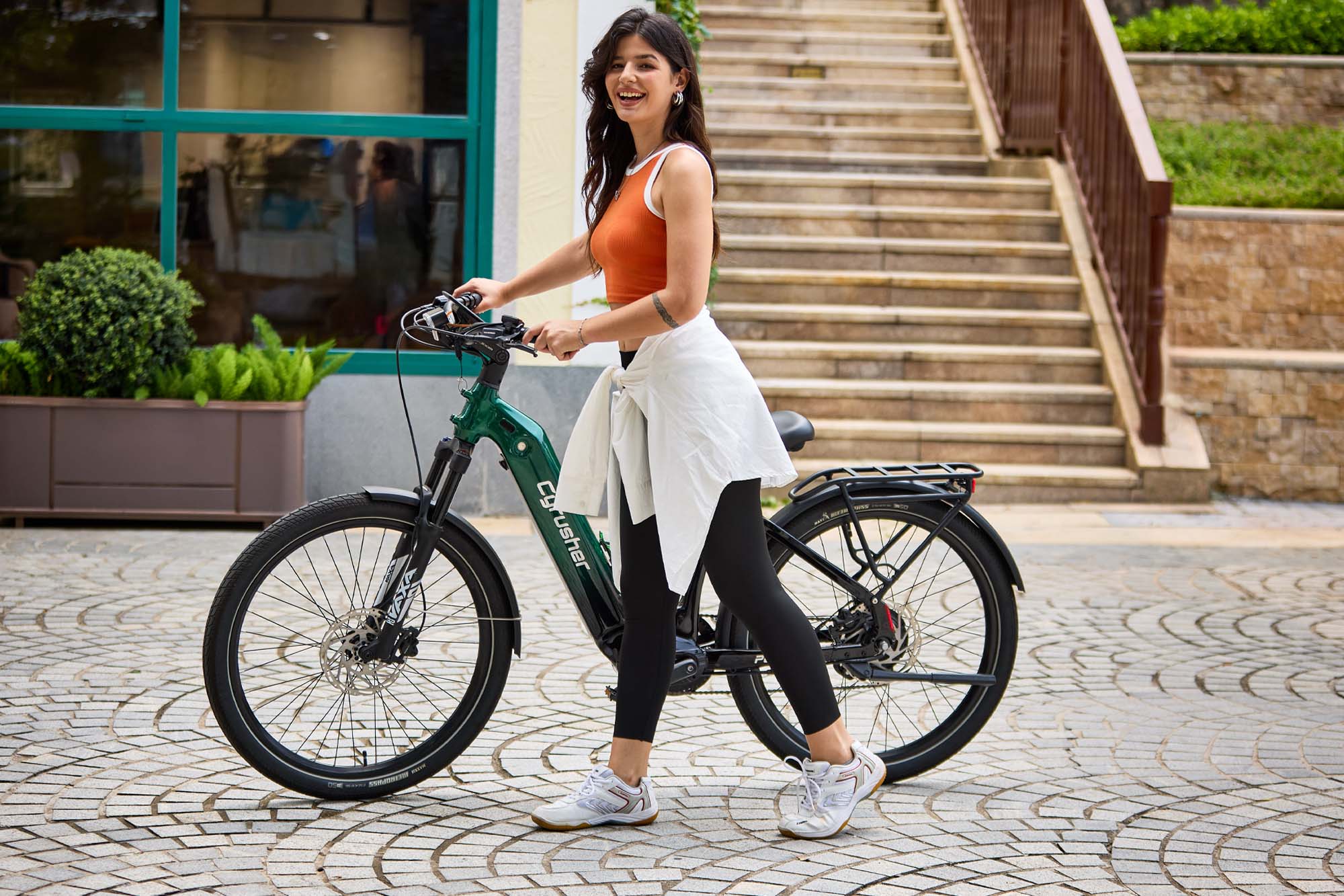 Cyrusher Path E-Bike | 59 Mi Range • 750 W Power • City Comfort - Image 3