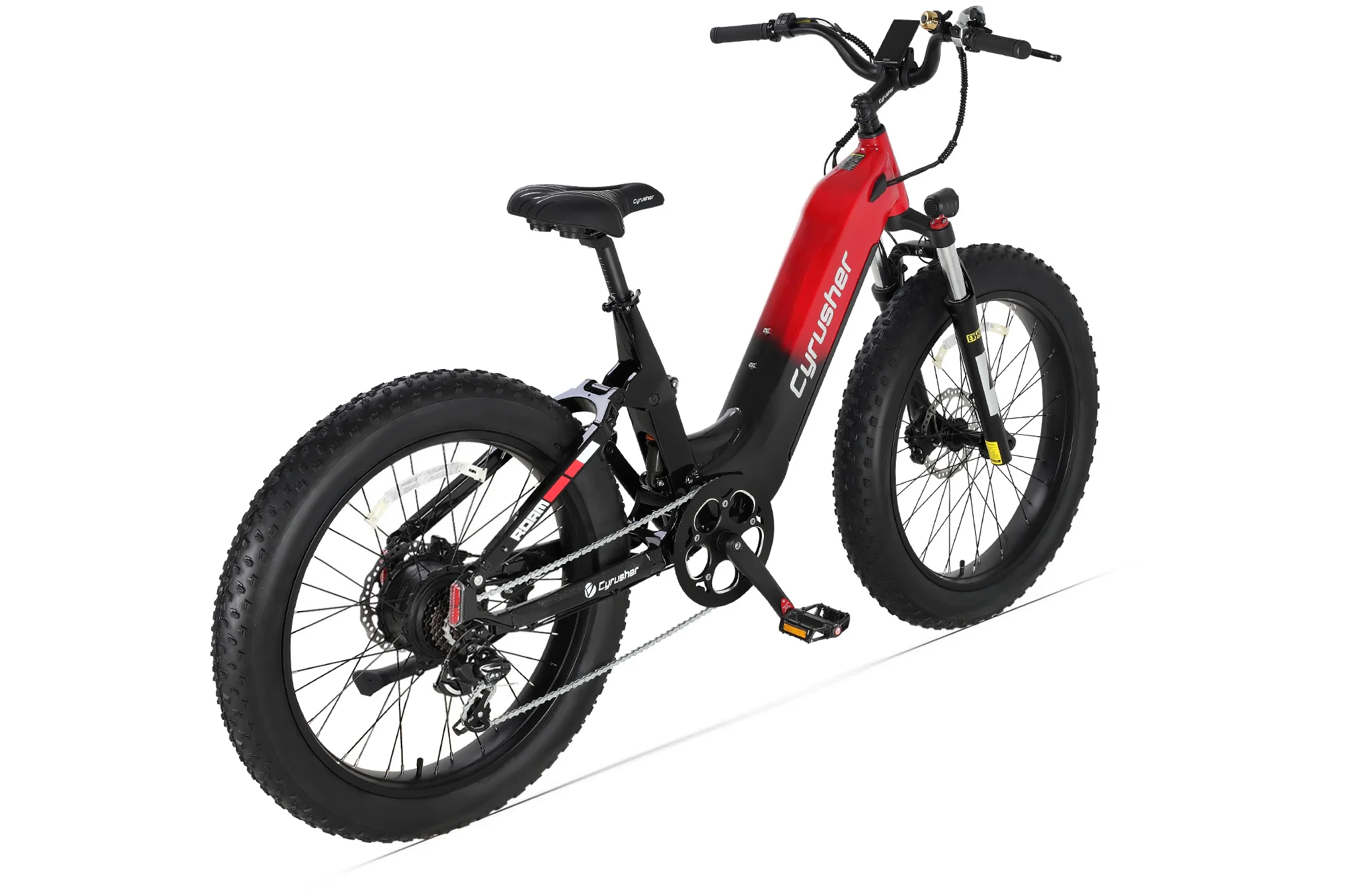 Cyrusher Roam Step-Thru Full-Suspension E-Bike - Image 12