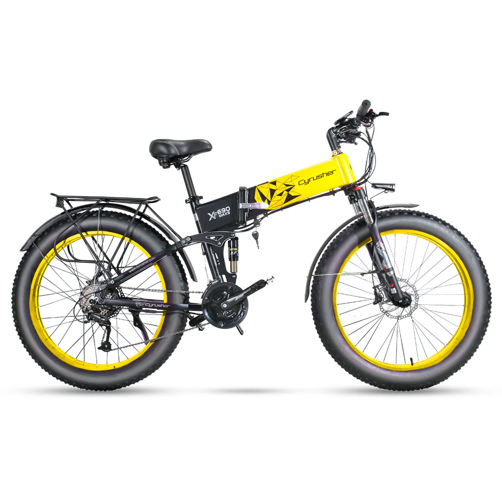 XF690 Maxs Folding Mountain Ebike | 750W 15Ah